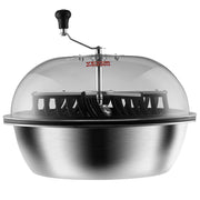 View Leaf trimmer, 16-inch trimming bowl, manual flower branch trimmer, equipped with stainless steel blades for rotary trimming, transparent observation cover, foldable herb drying rack and handheld trimmer are all included. image 4