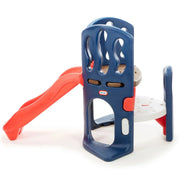 View Hide & Slide Climber, Blue & Red - Climbing Toy and Slide for Kids Ages 2 to 6 image 4