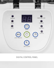 View QS1200 Krystal Clear Saltwater Chlorine System for Above Ground Pools: Keeps Water Clear – Reduces Chemical Use – Sleek Control Panel with Buttons – Up to 15000 Gallon Pools image 2