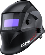 View Welding Helmet Auto Darkening, True Color Solar Powered Welding Mask with 4 Arc Sensor, 1/1/1/1 Optical Clarity and Adjustable Shade 4/9-13 Welder Helmet image 1