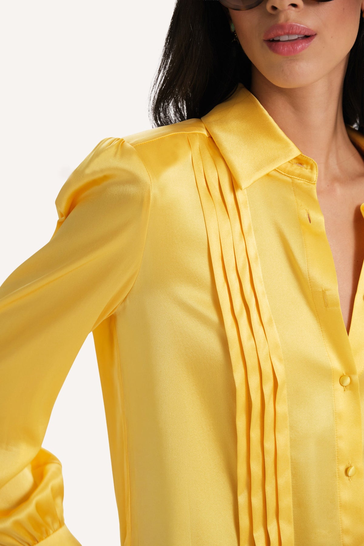 Chloe Charmeuse Blouse