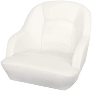 View Bucket Pontoon Boat Seat (White/Blue) image 1