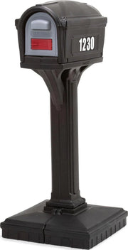 View Classic Black Plastic Mailbox image 2