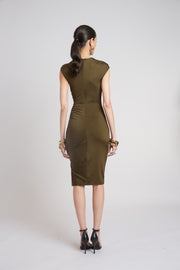 View Ruched Jersey Dress image 4