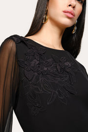 View Applique Silk Shirt image 3