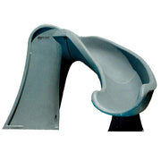 View Cyclone Right Curve Swimming Pool Slide, Gray Granite image 1