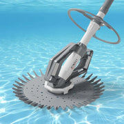 View Pool Vacuum Cleaner Automatic Sweeper Swimming Pool Creepy Crawler Vacuum with 33FT Hoses (Navy Blue&White) image 2