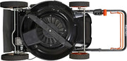 View 22 in. 201cc Select PACE 6 Speed CVT High Wheel RWD 3-in-1 Gas Walk Behind Self Propelled Lawn Mower, Black image 5