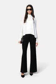 View Overlay Two Piece Tube Top Sweater image 1