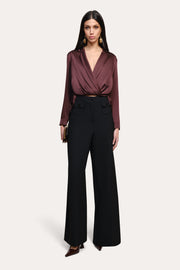 View Violette Silk Satin Blouse image 1