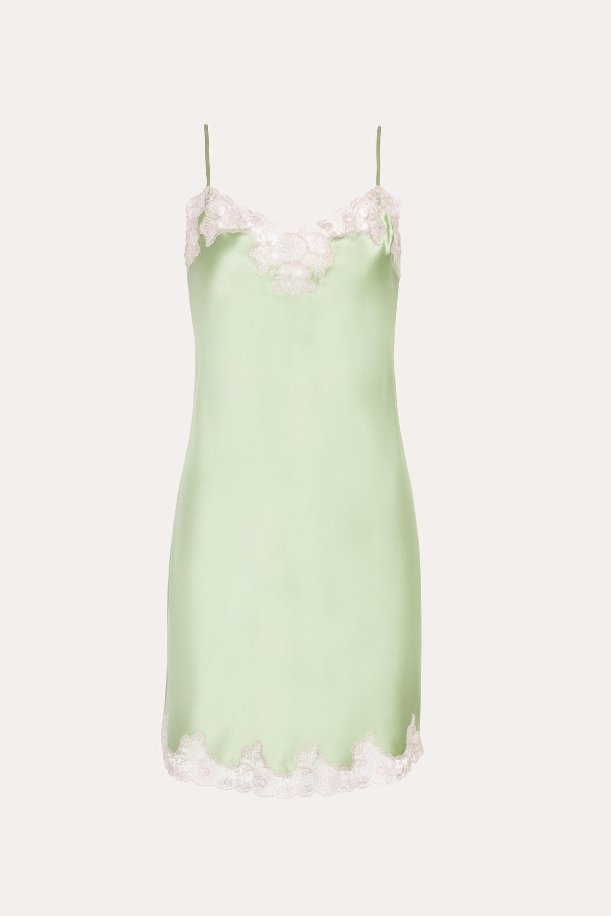 Bria Silk Lace Slip Dress