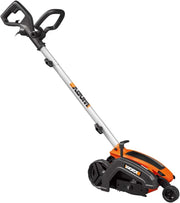 View 12 Amp 7.5 Inch Electric Lawn Edger & Trencher, Orange and Black image 1
