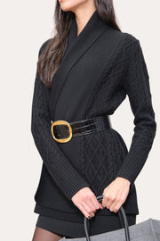 View Cable Knit Cardigan image 2