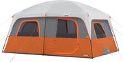 View Straight Wall Cabin Tents | 10 Person / 11 Person / 12 Person Large Multi Room Family Tents for Car Camping & Outdoor Adventures image 4