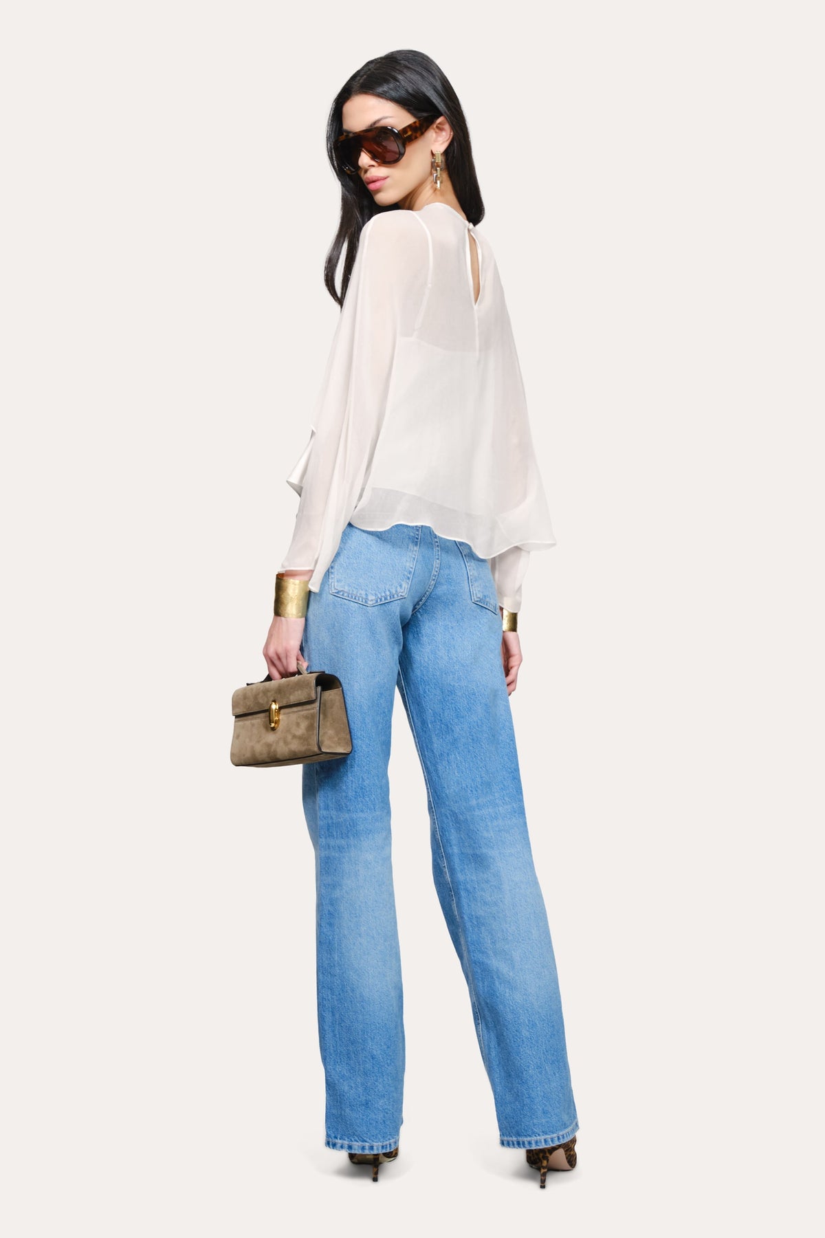 Sienna Silk Overlay Blouse