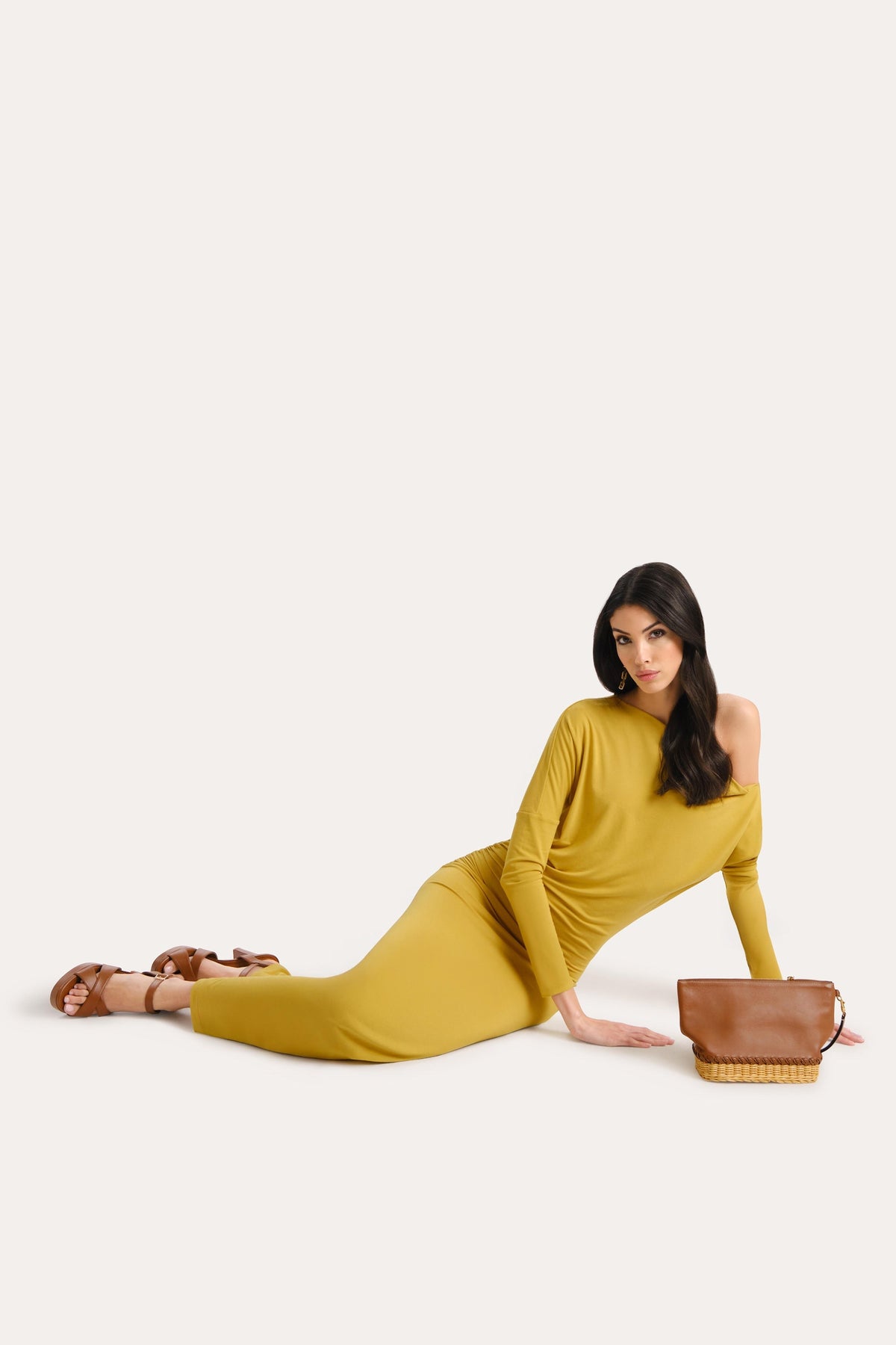 Maia Off-Shoulder Maxi Dress
