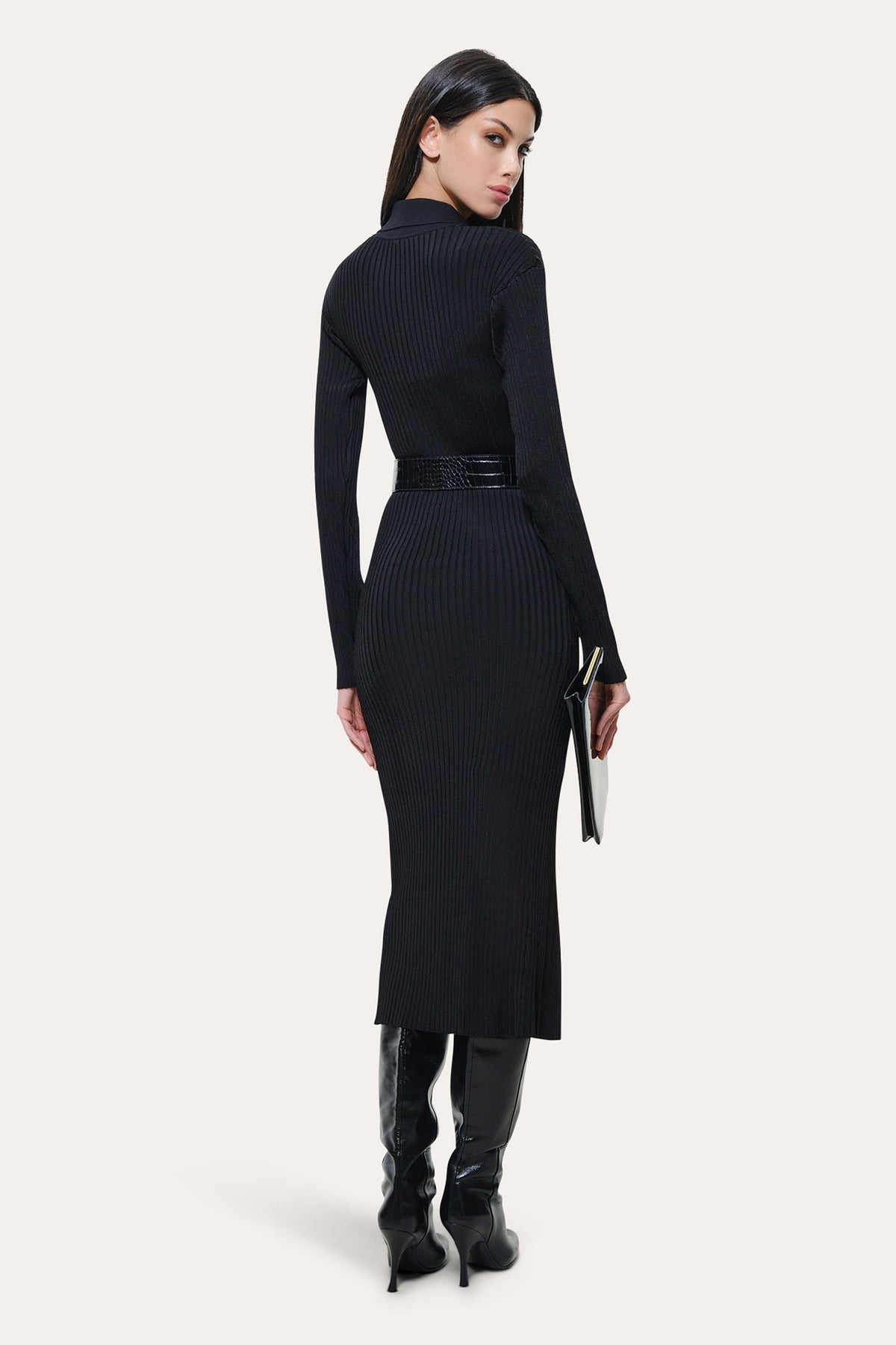 Roxanne Ribbed Duster Dress
