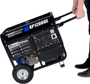 View 13,000-Watt Dual Fuel Portable Generator - Gas & Propane, Electric Start, Whole Home Backup Power, Transfer Switch Ready, RV & Emergency Ready image 5