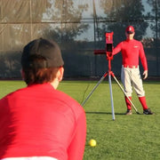 View Sports Softball Pitching Machine with 9 Ball Automatic Feeder image 4