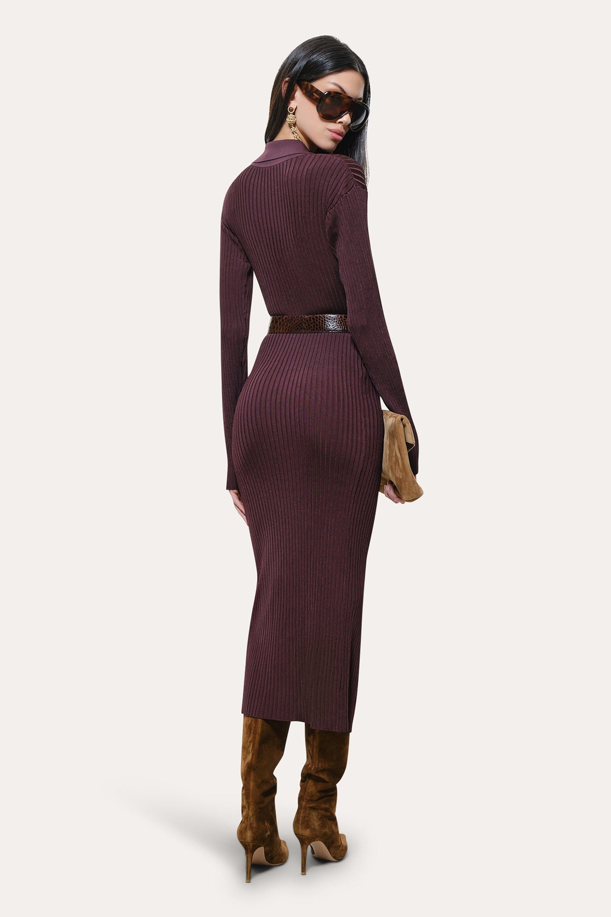 Roxanne Ribbed Duster Dress