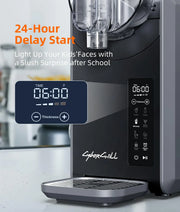 View Slushie Machine,24-Hour Delay Start&Cold Retention, 68 oz Slushy Machine with Self-Cleaning Function, Frozen Drink Maker with 5 Preset Programs,Frozen Margaritas, Frappés, and More image 4
