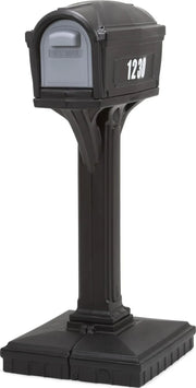 View Classic Black Plastic Mailbox image 3