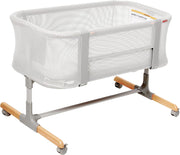 View Baby Bassinet, Cozy Up 2-in-1 Bedside Sleeper & Bassinet, Grey image 1