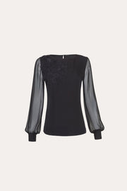 View Applique Silk Shirt image 2