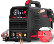 View MIG Welder,110V Flux Core Welder Flux Core MIG/Lift TIG/Stick 3-in-1 Large LED Digital Display Welding Machine IGBT Inverter Welder FLUX-135PRO image 4