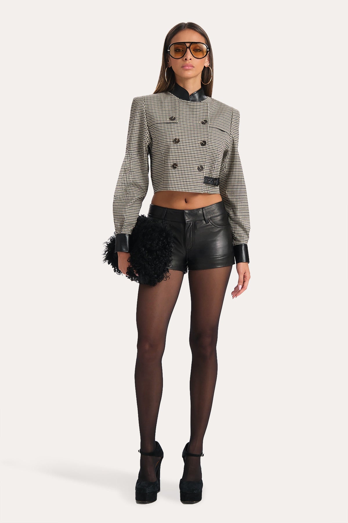 Leone Italian Plaid Jacket