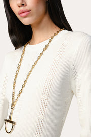 View Silk Knitted Dress image 2