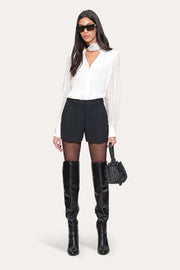 View Chiffon Button Down Shirt image 1