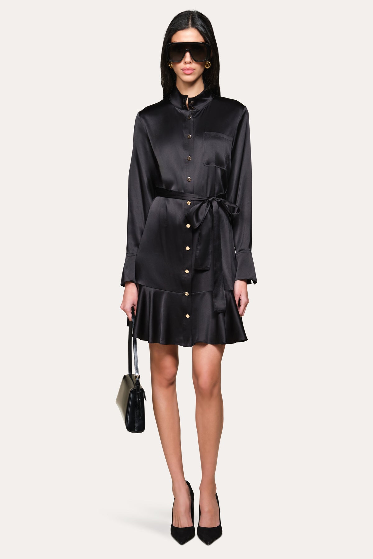 Silk Satin Dress