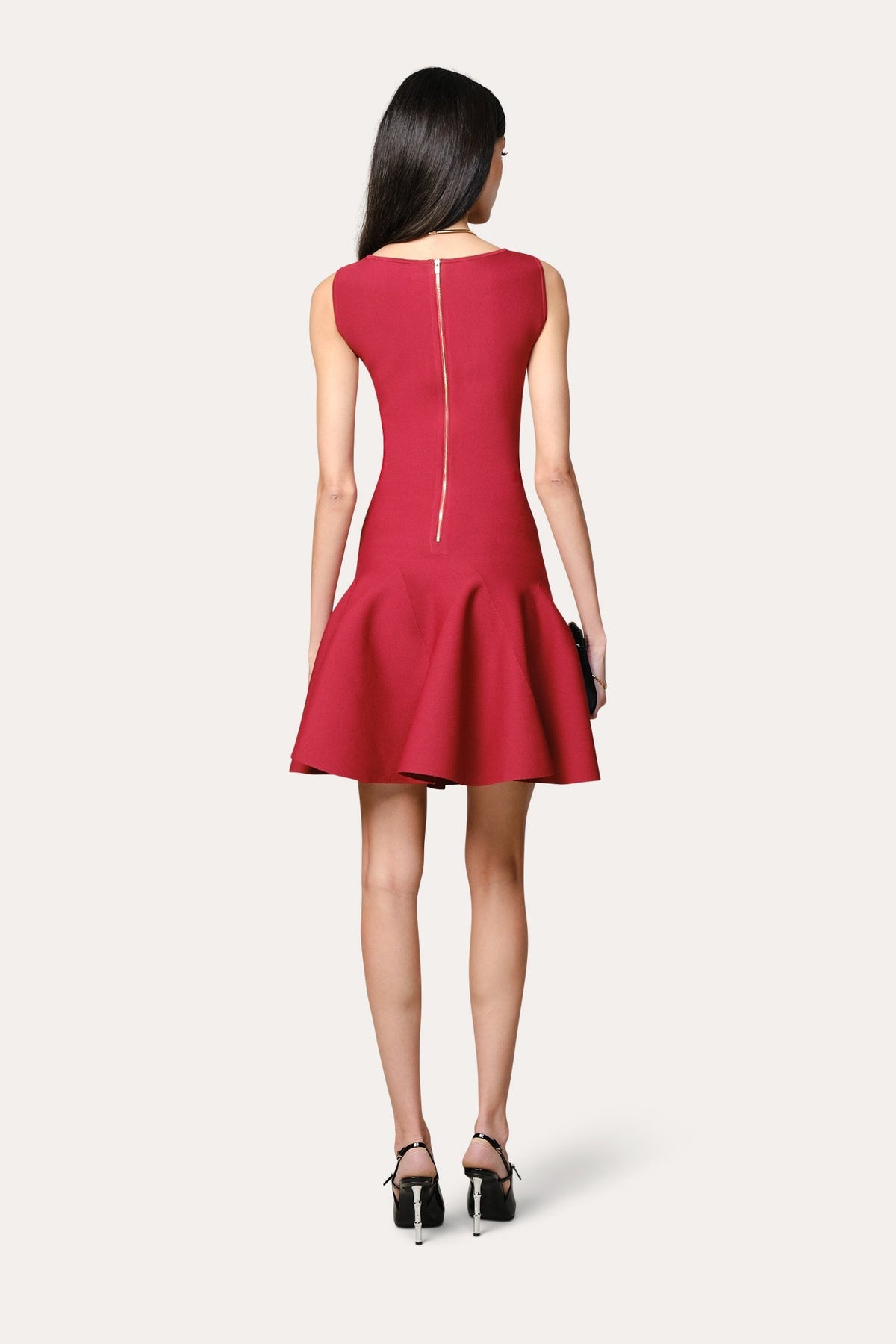 Milano Sculpt Sleeveless Flare Dress