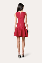 View Milano Sculpt Sleeveless Flare Dress image 3