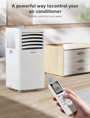 View 12000 BTU Portable Air Conditioners, AC Unit for Bedroom with 4 Modes Cooling/Dehumidifier/Fan & Sleep, Up to 400 Sq.Ft, 45db Quiet, 24H Timer & Remote, Standing Air Conditioner for Rooms Office Home image 4