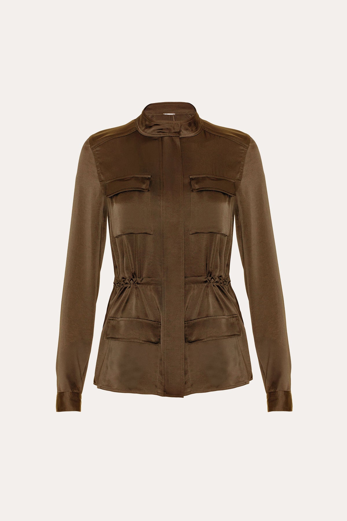 Olivia Utility Satin Jacket