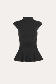 View Siena Milano Sculpt Peplum Top image 4
