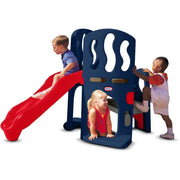 View Hide & Slide Climber, Blue & Red - Climbing Toy and Slide for Kids Ages 2 to 6 image 1