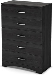 View Furniture Step One 5-Drawer Chest, Pure White. image 2
