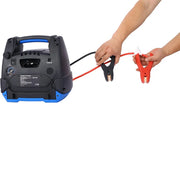 View Rechargeable Jump Starter 1800 Amp Battery Jump Starter With Air Compressor Car Tire Inflator For Gas Diesel Vehicles image 6