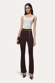 View Roxanne Ribbed Flare Pant image 2