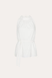 View Amina Fluid Crepe Halter Top image 5