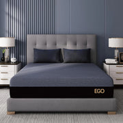 View S14 Inch King Size Memory Foam Mattress for Back Pain, Cooling Gel Mattress Bed in a Box, Made in USA, CertiPUR-US Certified, Therapeutic Medium Mattress, 76x80x14 Black image 3
