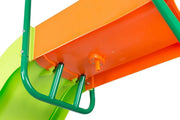 View Outdoor Playground Slide, Big Backyard Freestanding Plastic Slide, 10 ft Outdoor Swing Set Slide for Kids Ages 4-8 image 2