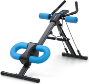 View Ab Workout Equipment, Adjustable Ab Trainer Machine for Abs Workout at Home Gym, Foldable, Knee Protection, Abdominal Trainer for Stomach Workout image 3