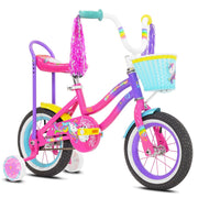 View 12 In. Let You Be You Unicorn Bike . Pink and Purple image 1
