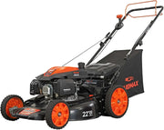 View 22 in. 201cc Select PACE 6 Speed CVT High Wheel RWD 3-in-1 Gas Walk Behind Self Propelled Lawn Mower, Black image 2