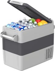 View Portable Refrigerator,Portable Freezer,32 Quart(30L) Electric Cooler,Car Refrigerator,12/24V DC Cable & 110/240V AC,Car Fridge for Camping,Truck,RV,Travel,Fishing image 2