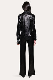 View Sequined Button Down image 3